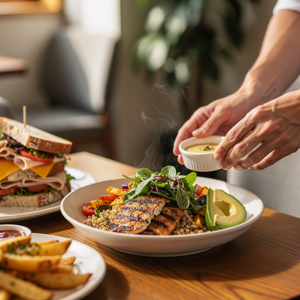 Golden Hill Cafe lunch specials menu featuring fresh sandwiches, salads, and daily specials in San Diego